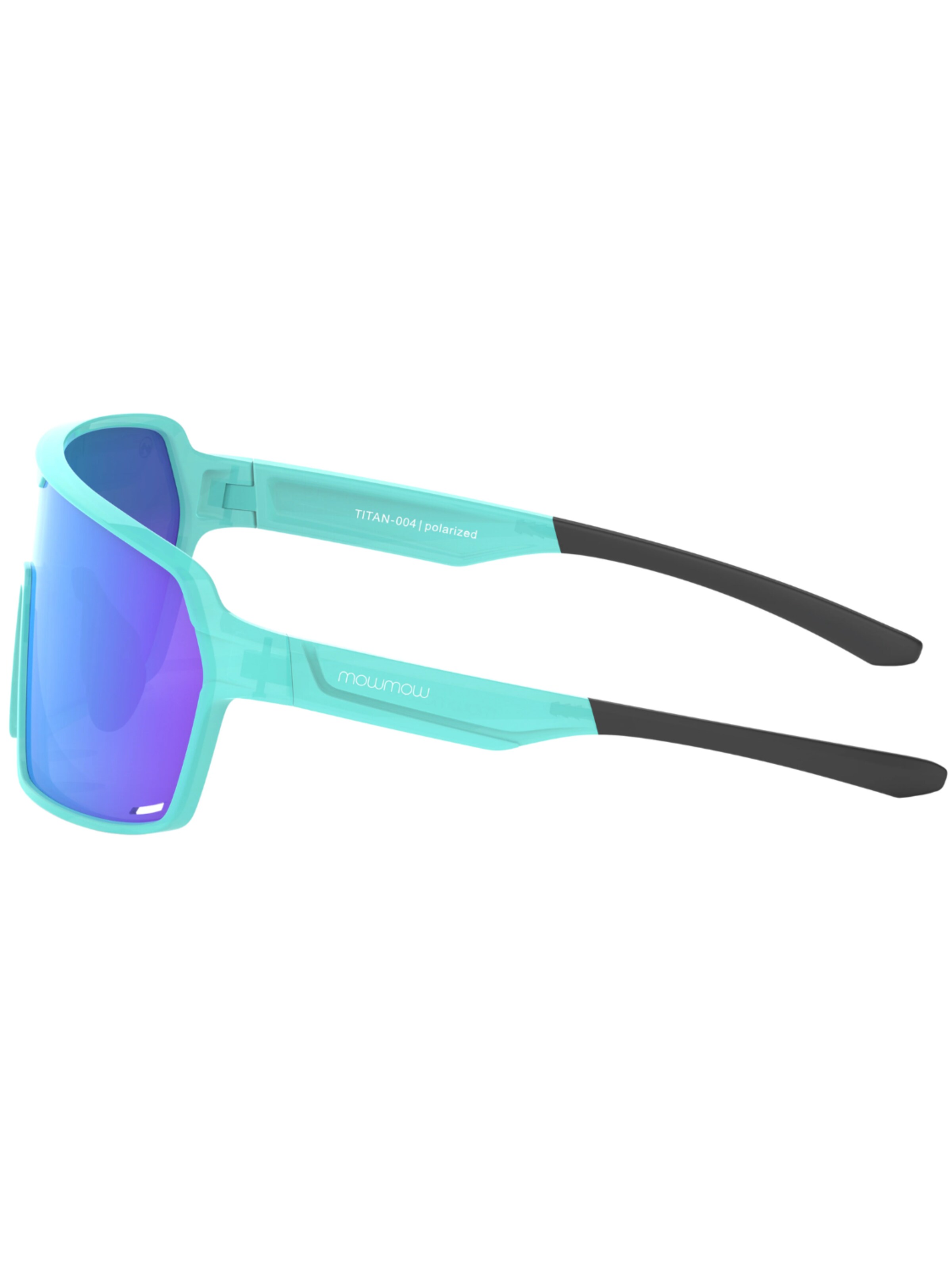 Mowmow Sportzonnebril 'MowMow Titan Sunglasses - Sports Glasses - Cycling Glasses - Men - Women' in Blauw