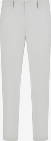 Boggi Milano Slimfit Chinohousut 'B-Tech' värissä valkoinen: etupuoli