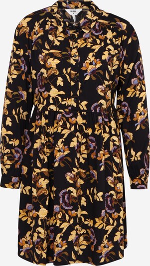 OBJECT Petite Kleid 'Laila Liliti' in braun / curry / flieder / schwarz, Produktansicht