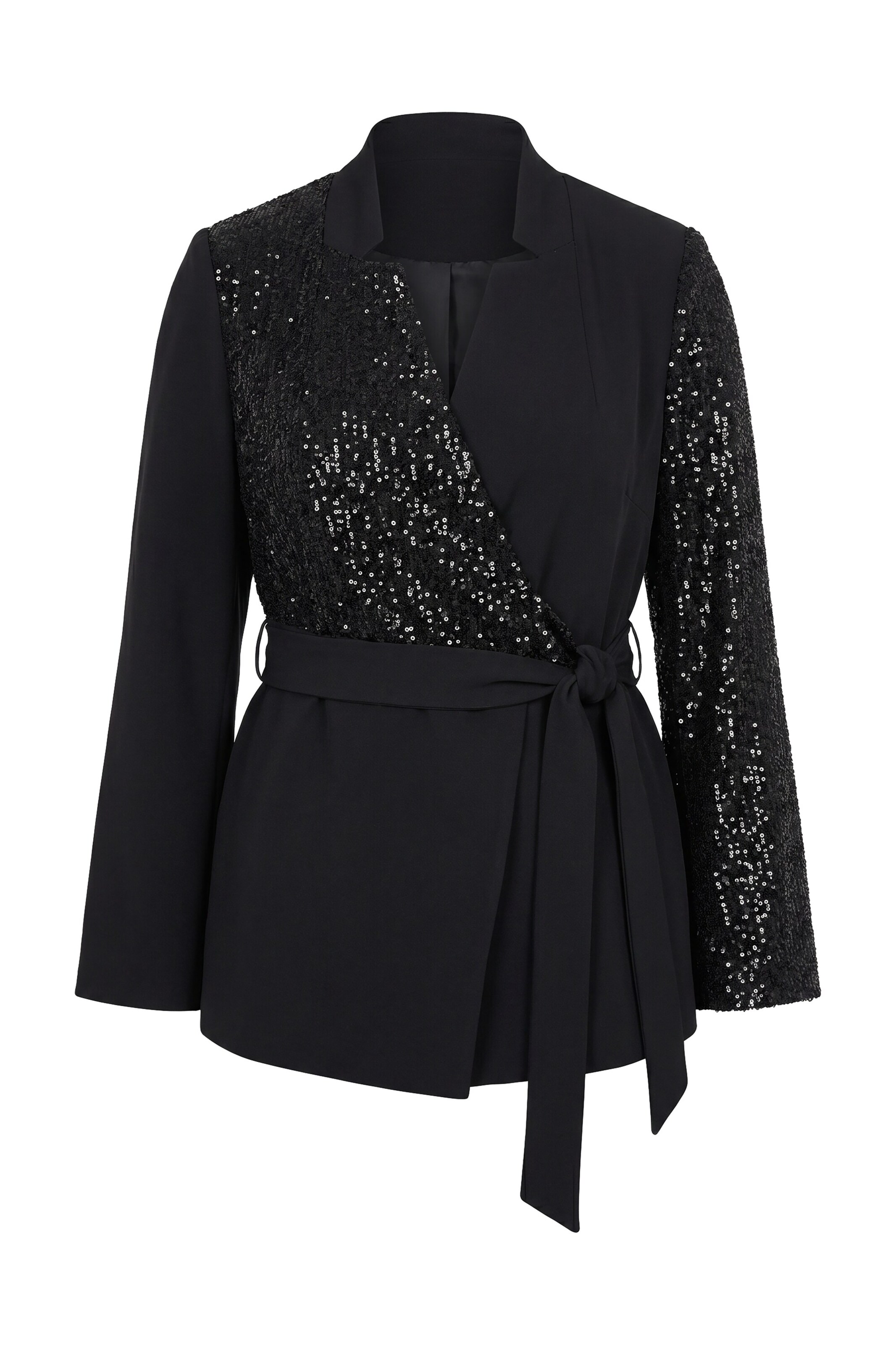 Ulla Popken Blazers in 42 in de kleur Zwart, Productweergave