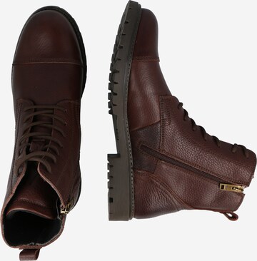 SELECTED HOMME Schnürboots 'THOMAS' in Braun