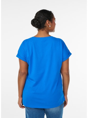 Zizzi Футболка 'Katja' в Синий