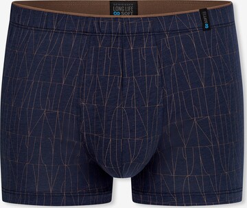 SCHIESSER Boxer shorts ' Long Life Soft ' in Blue: front