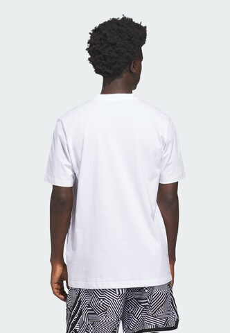 T-Shirt fonctionnel ADIDAS PERFORMANCE en blanc
