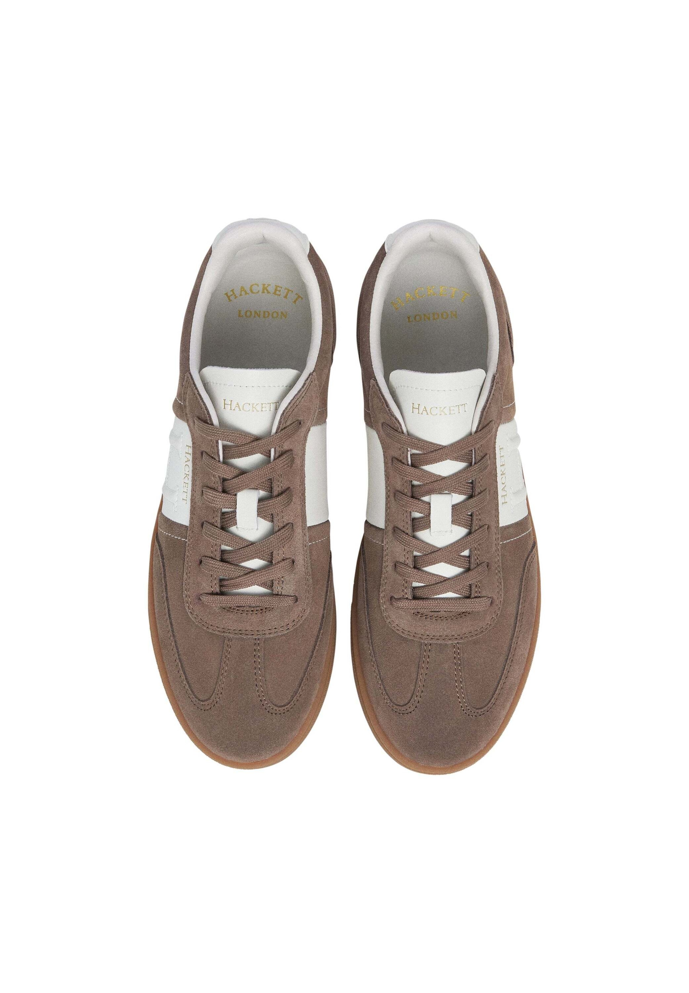 brūns Hackett London Zemie brīvā laika apavi 'Harper League'