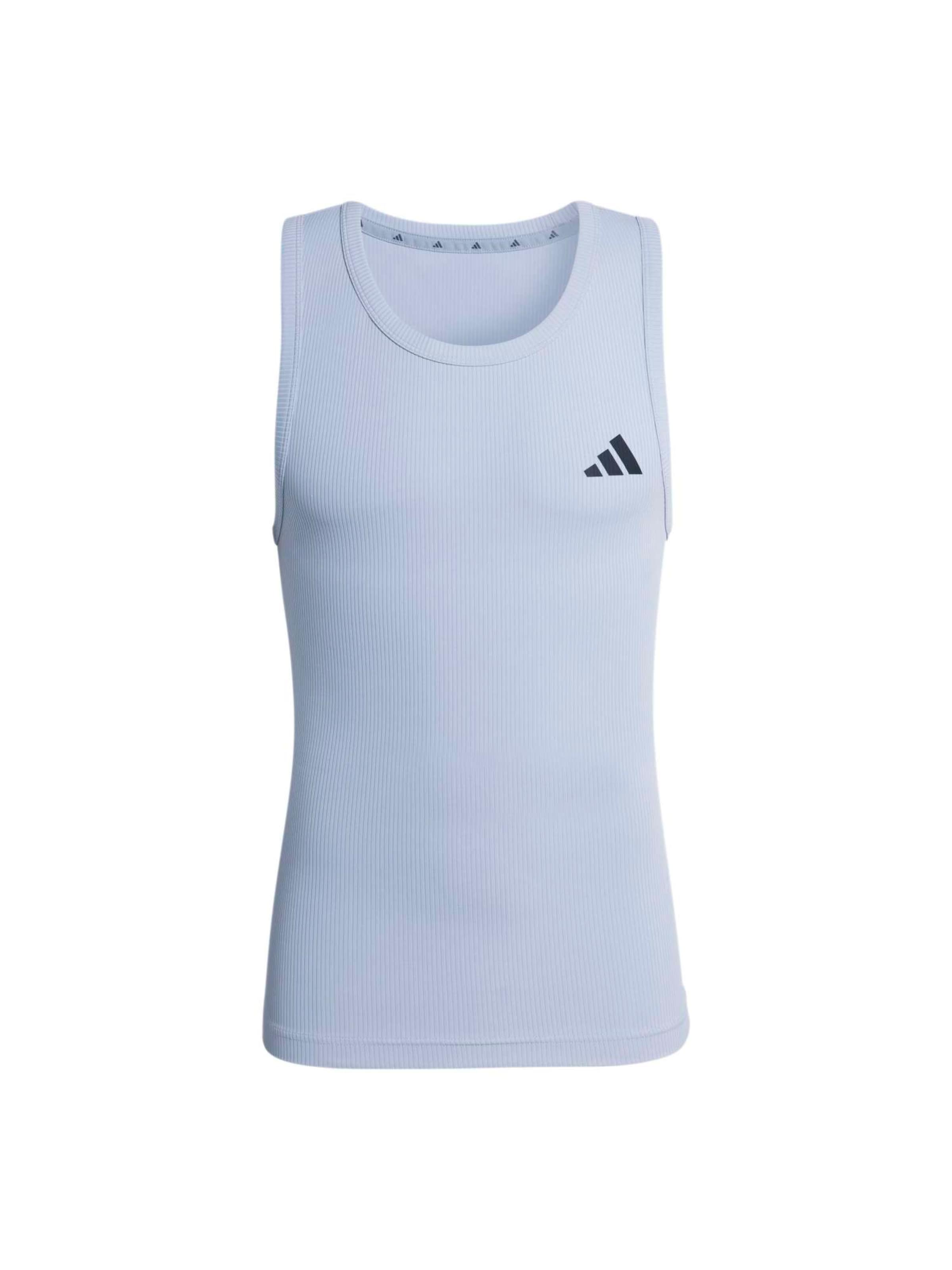 T-Shirt fonctionnel 'Power Ess' ADIDAS PERFORMANCE en gris : devant