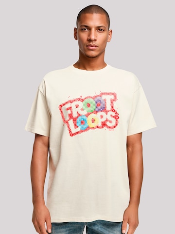 F4NT4STIC Shirt in Beige: voorkant