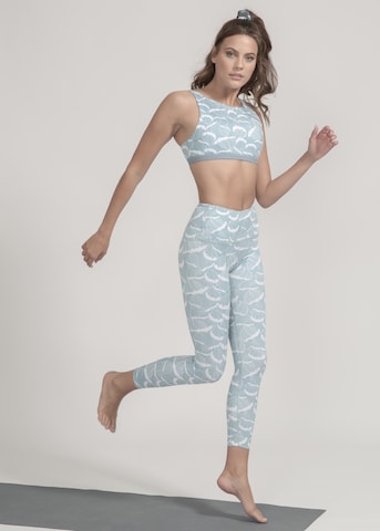 Boochen Skinny Leggings in Blau