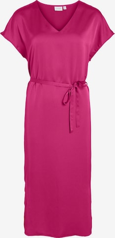 VILA Платье в Ярко-розовый: спереди