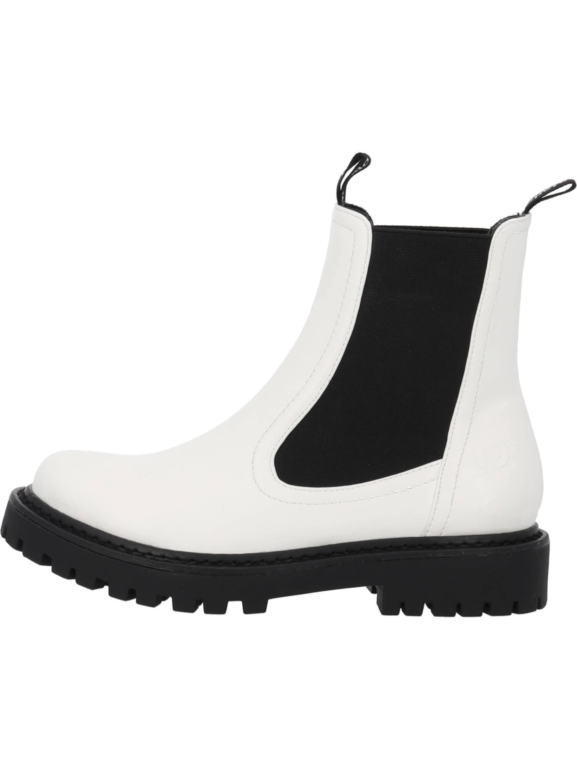 Palado - Botas chelsea 'Dedej' em branco