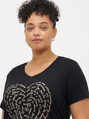 ONLY Carmakoma Shirt 'CARLYDIA' in Black