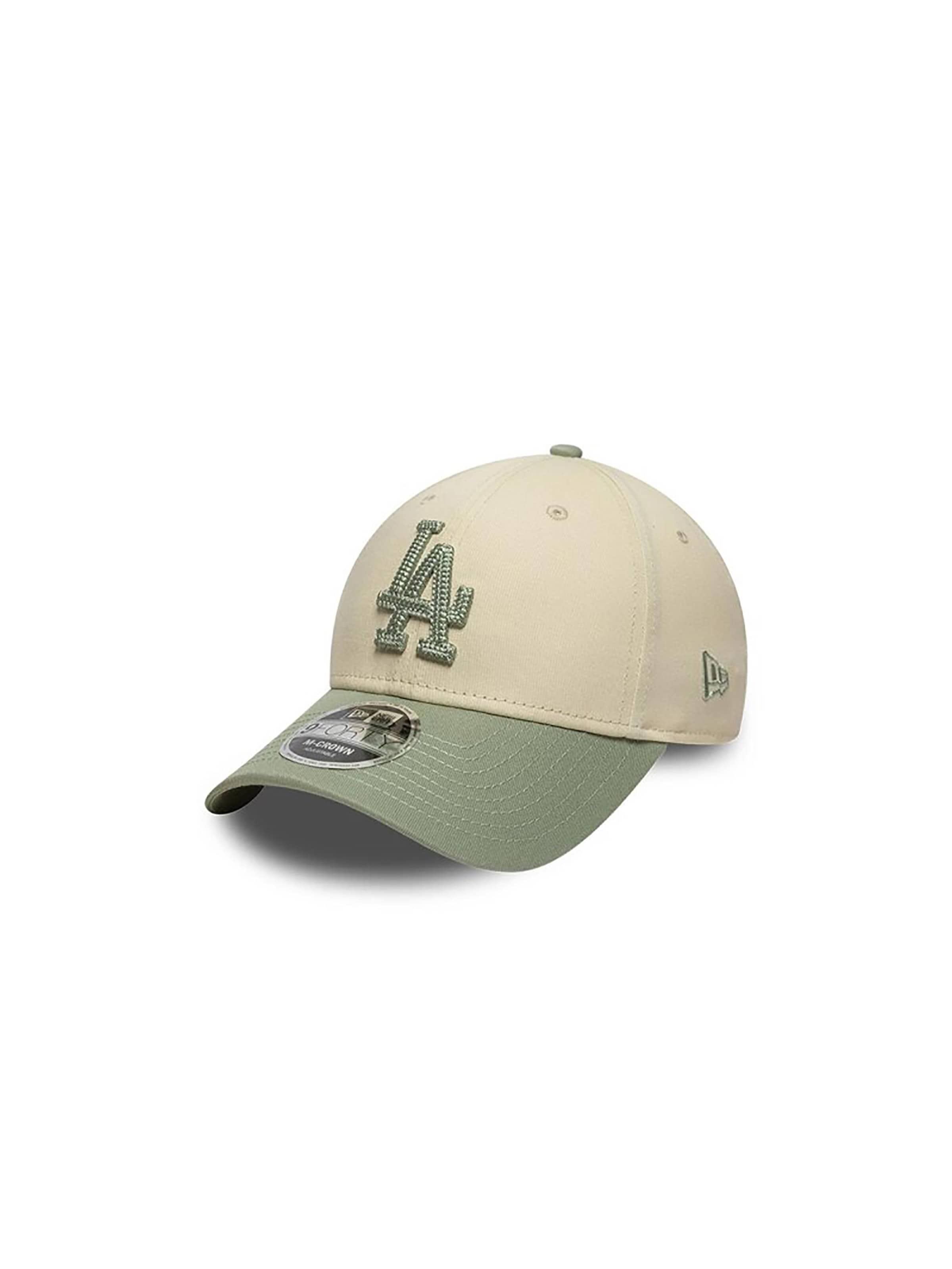 NEW ERA Cap 'MLB Los Angeles Dodgers Side Script'‌ in Grün: Vorderseite