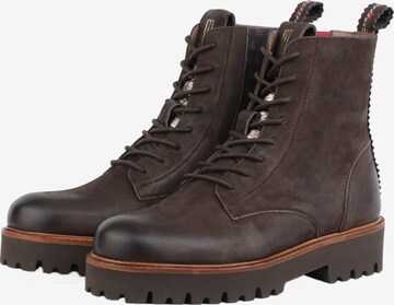 Bottines à lacets 'Nord' Crickit en marron