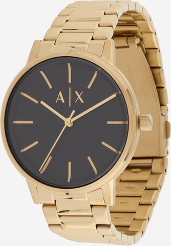 ARMANI EXCHANGE - Relógios analógicos em ouro: frente