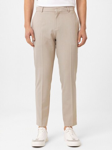 Antioch - Tapered Pantalón chino en beige: frente