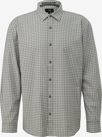 Chemise QS en blanc : devant