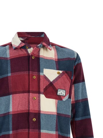 PROTEST Regular Fit Hemd 'PRTMitchel'‌‌‌‌‌ in Rot