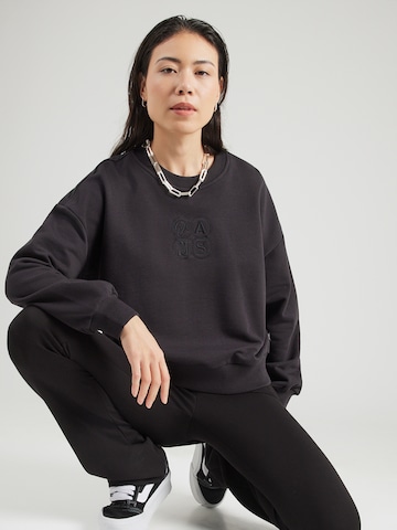 VANS - Sudadera en negro: frente