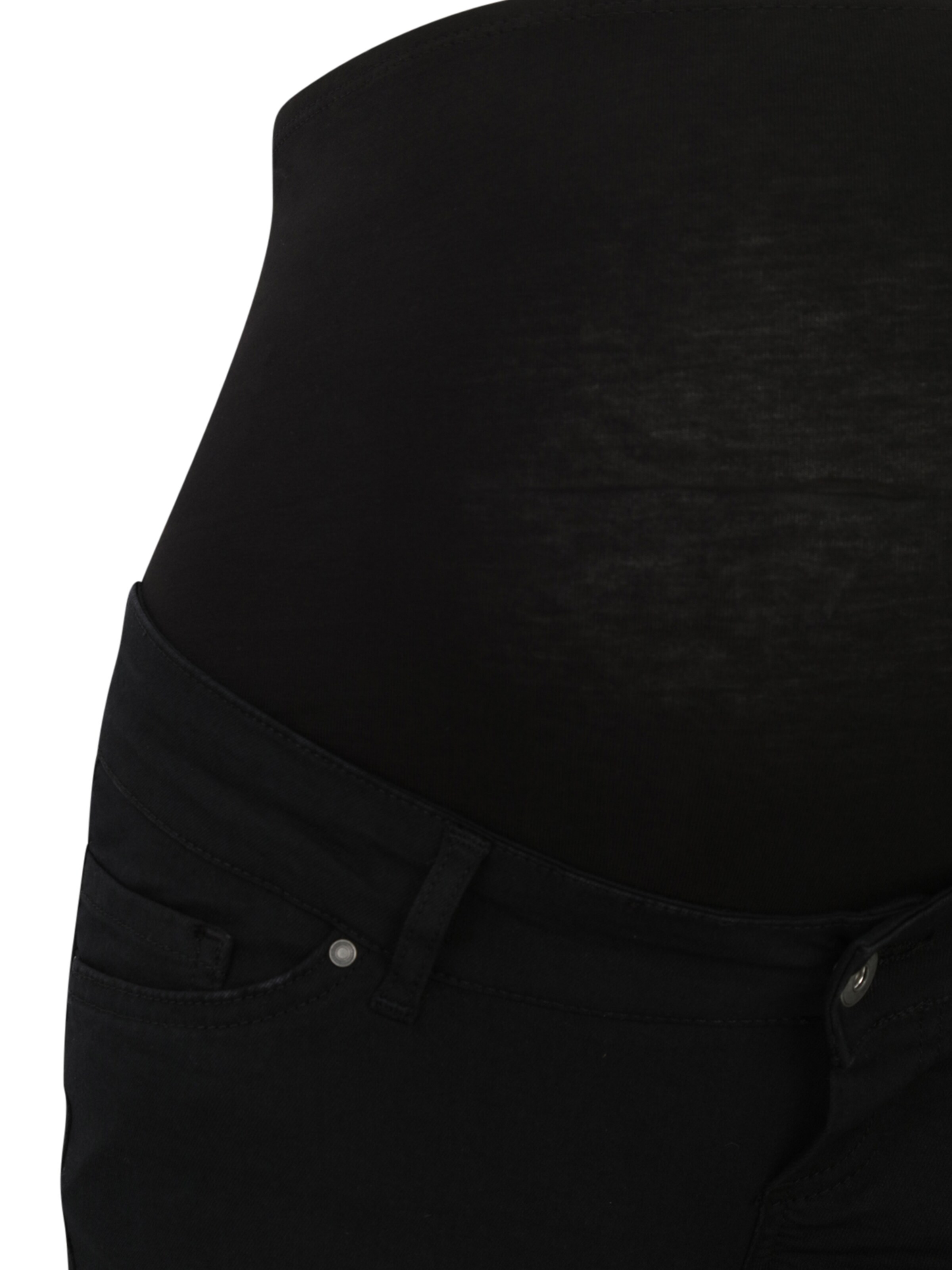 melns MAMALICIOUS Standarta Džinsi 'MLLUTON'