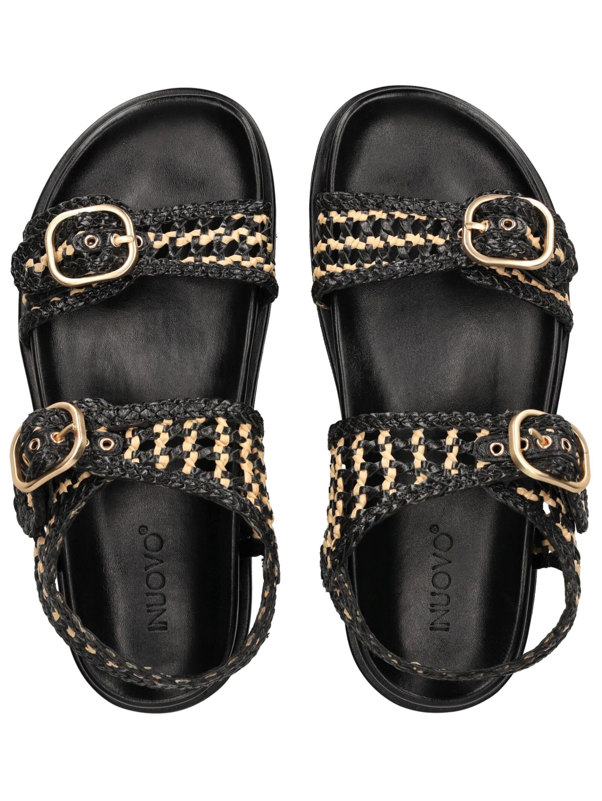 INUOVO Sandal in Black