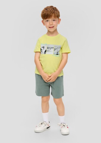 T-Shirt s.Oliver en jaune
