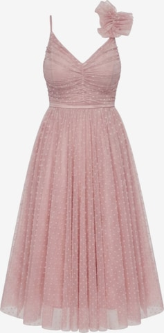 Ombre Kleid in Pink: Vorderseite