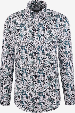 mėlyna SEIDENSTICKER Standartinis modelis Dalykinio stiliaus marškiniai 'SMART ESSENTIALS': priekis