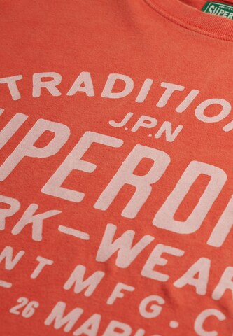 Superdry Shirt in Orange