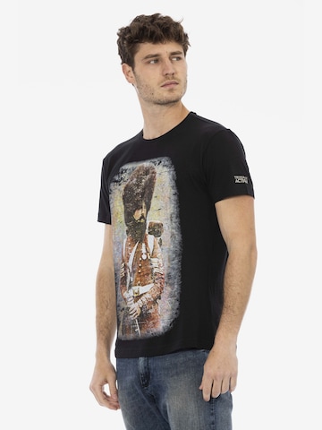 T-Shirt Trussardi en noir : devant