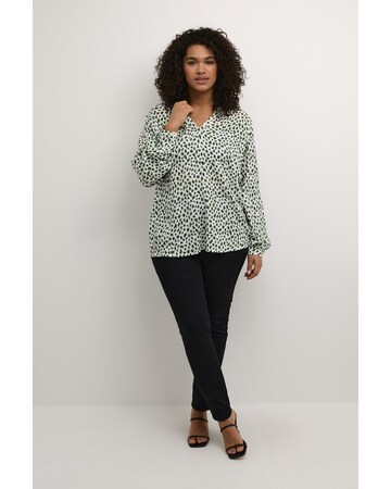 Camicia da donna 'Jalu' di KAFFE CURVE in verde