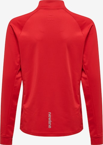 Newline Sportief sweatshirt in Rood