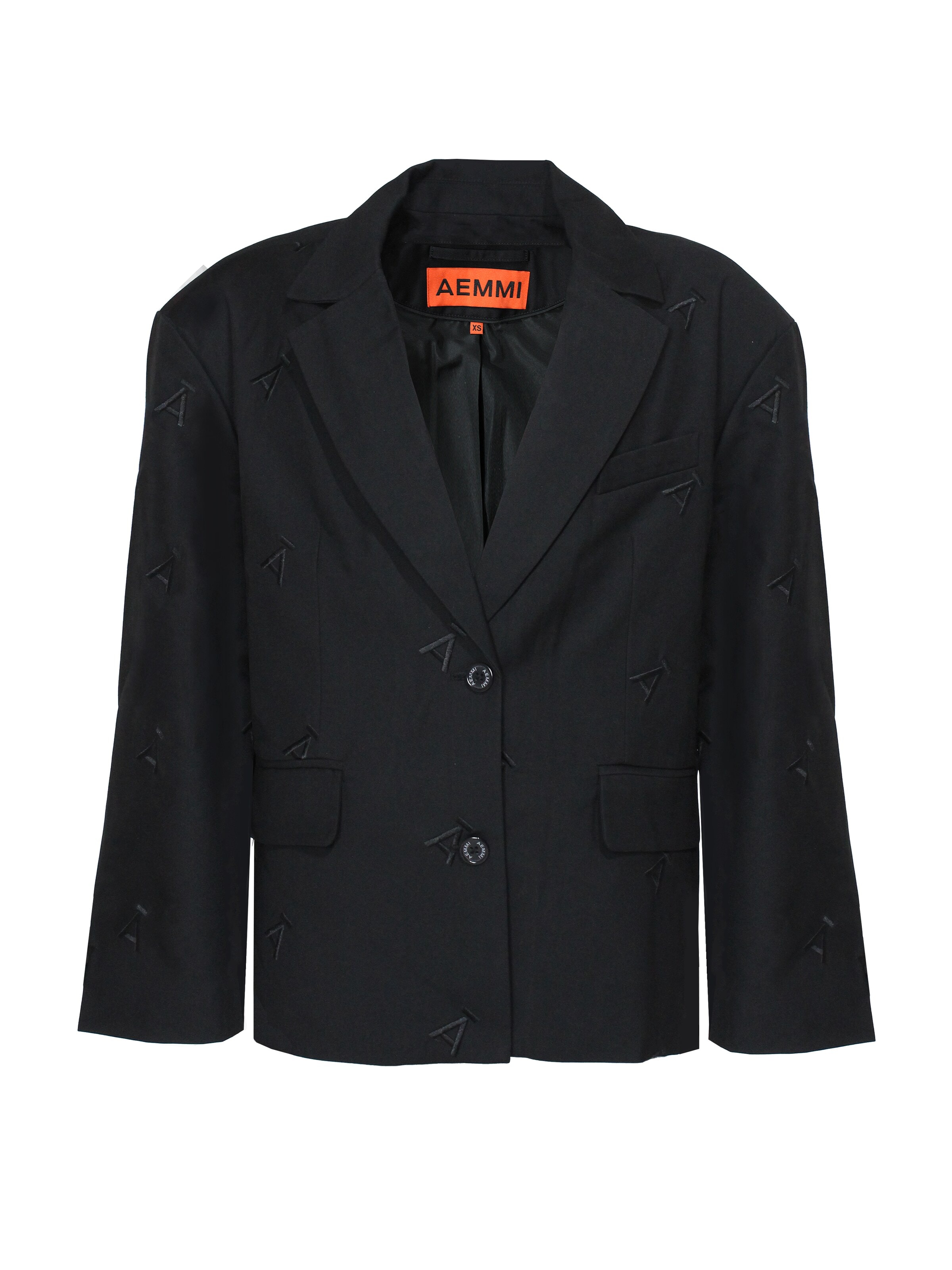 Blazer AEMMI en noir : devant