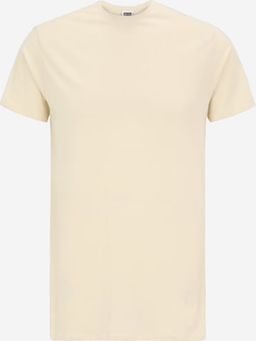 Maglietta di Urban Classics in beige: frontale