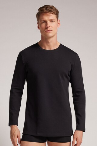 IUMAN Intimissimi Uomo Shirt 'Warm' in Black: front