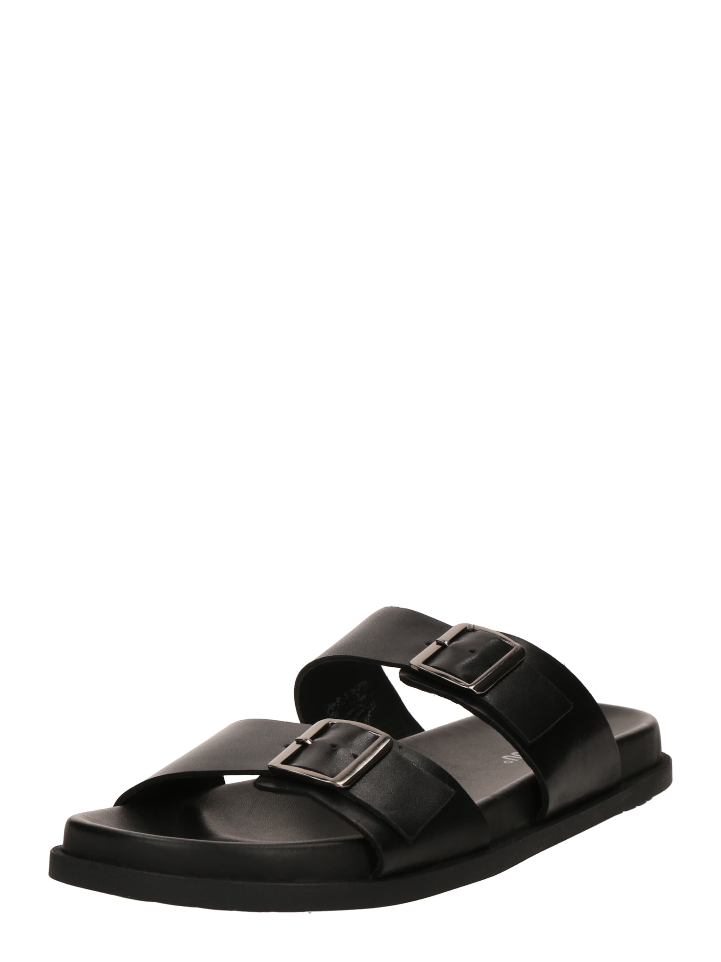 ABOUT YOU Mules 'Amir' in Black: front
