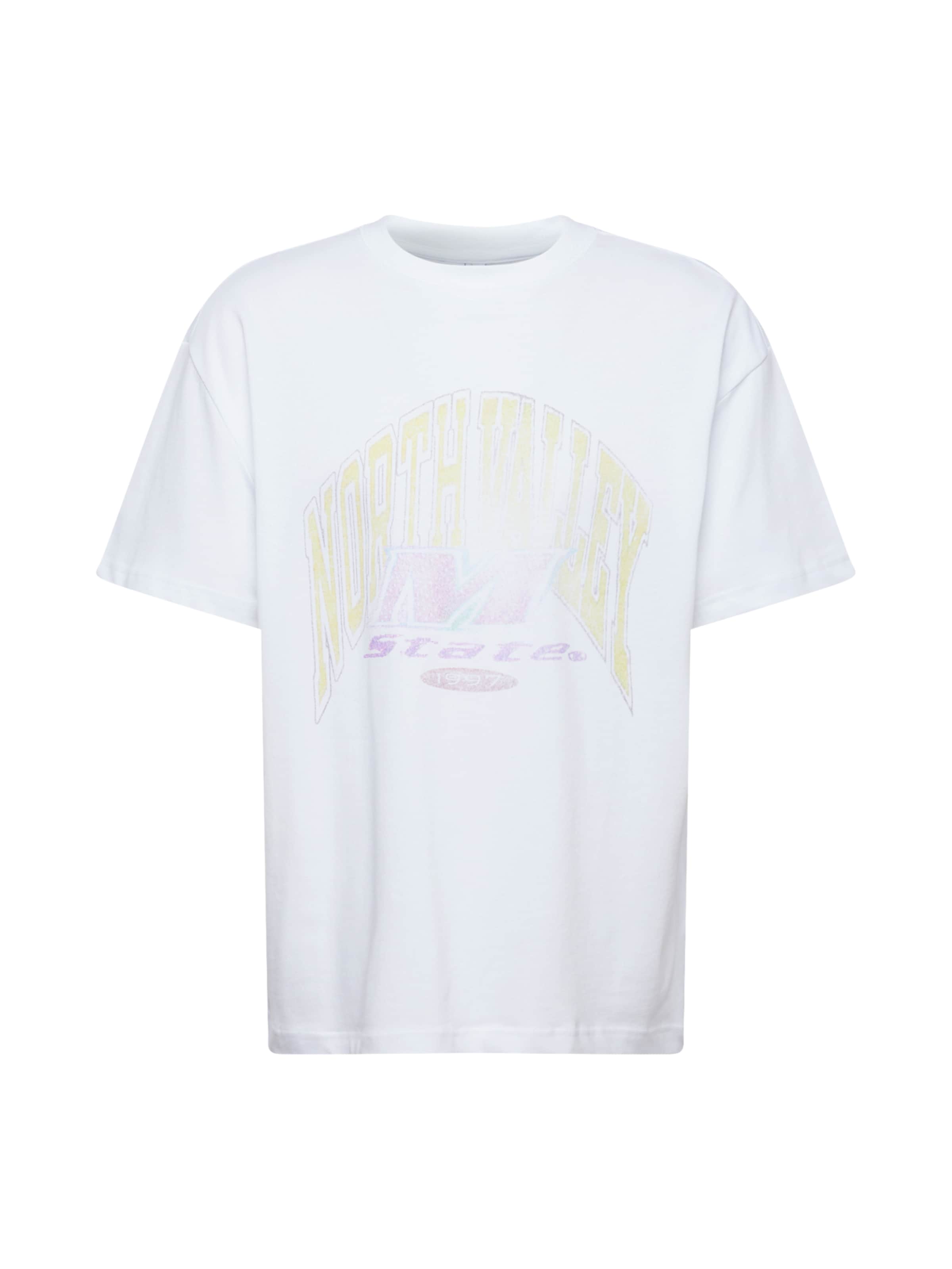 WEEKDAY Tričko – bílá: přední strana