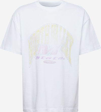 WEEKDAY Paita värissä keltainen / lila / malva / valkoinen, Tuotenäkymä