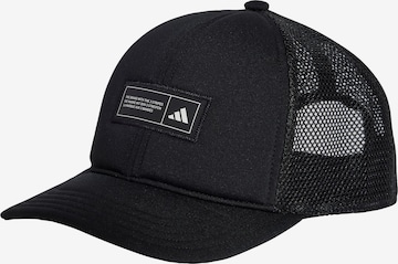 juoda ADIDAS PERFORMANCE Sportinė kepurė 'Snapback Trucker': priekis