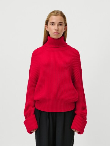 Pull-over 'Tia' LeGer by Lena Gercke en rouge : devant