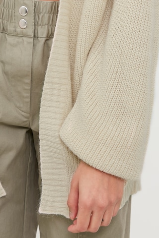 Cardigan 'NOVO' ICHI en beige