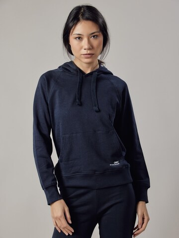OWN Off With Nature Sweatshirt 'Felpa con Cappuccio' i blå: forside