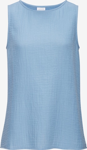 BEACH TIME Top in Blau: Vorderseite