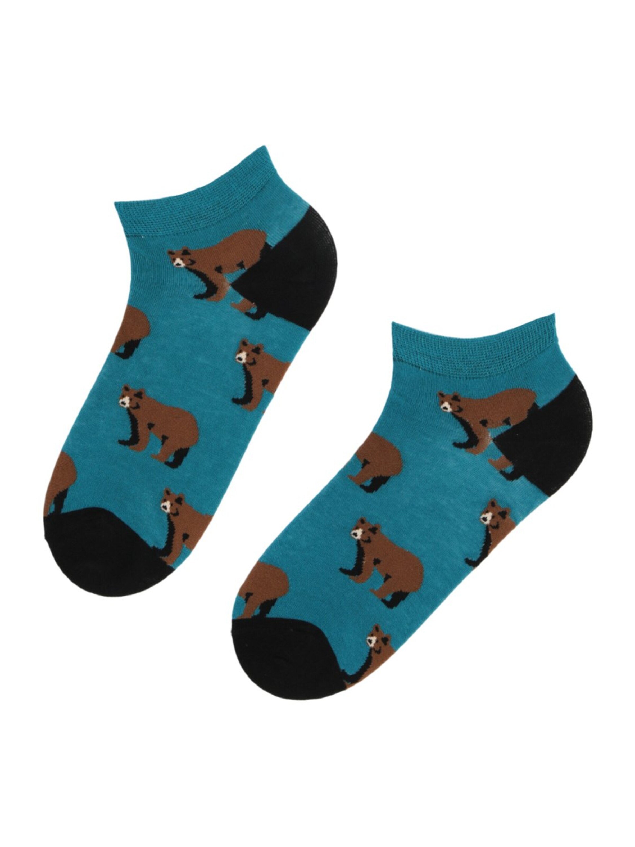 Sokisahtel Socken 'BEAR low-cut socks'‌‌‌‌‌‌‌‌ in 36-40 in blau, Produktansicht