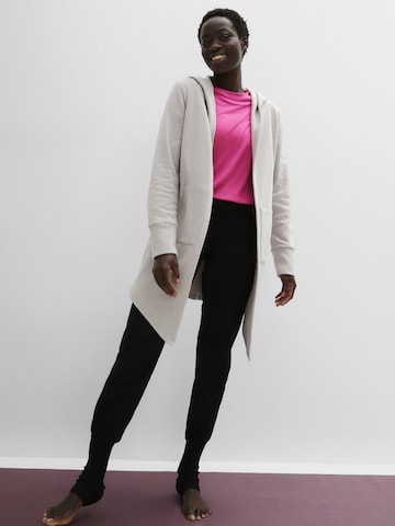 bonprix Sweatvest in Grijs: voorkant
