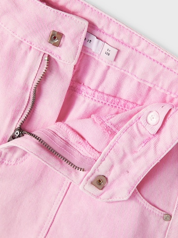 NAME IT regular Jeans 'Bella' i pink