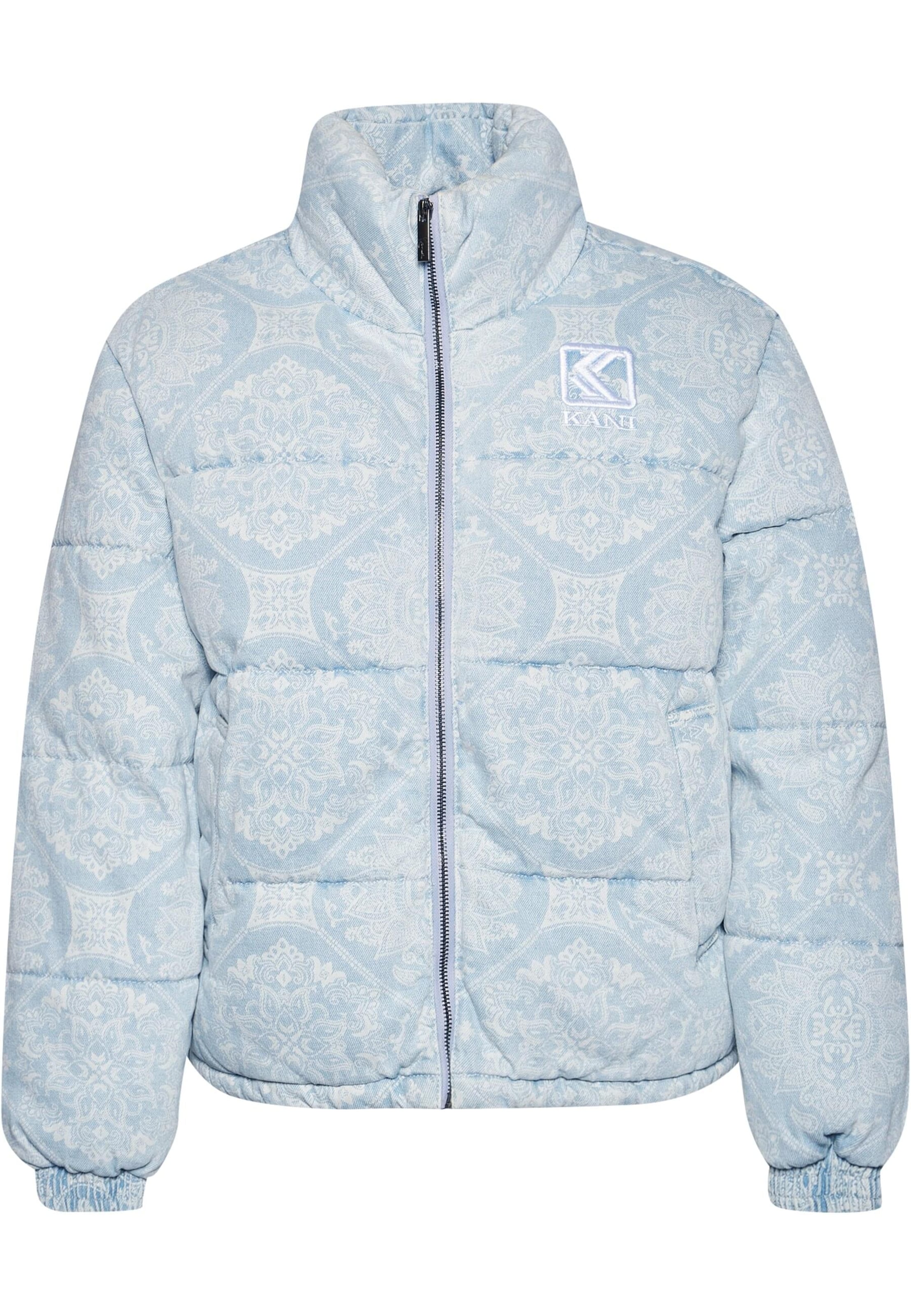 Giacca invernale 'KW233-025-1' di Karl Kani in blu: frontale