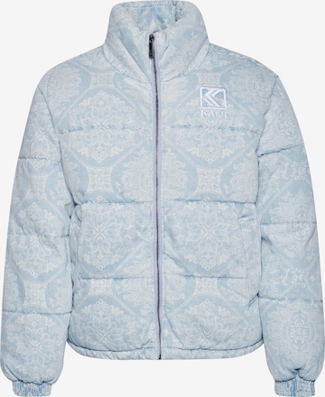 Karl Kani Winter Jacket 'KW233-025-1' in Blue: front
