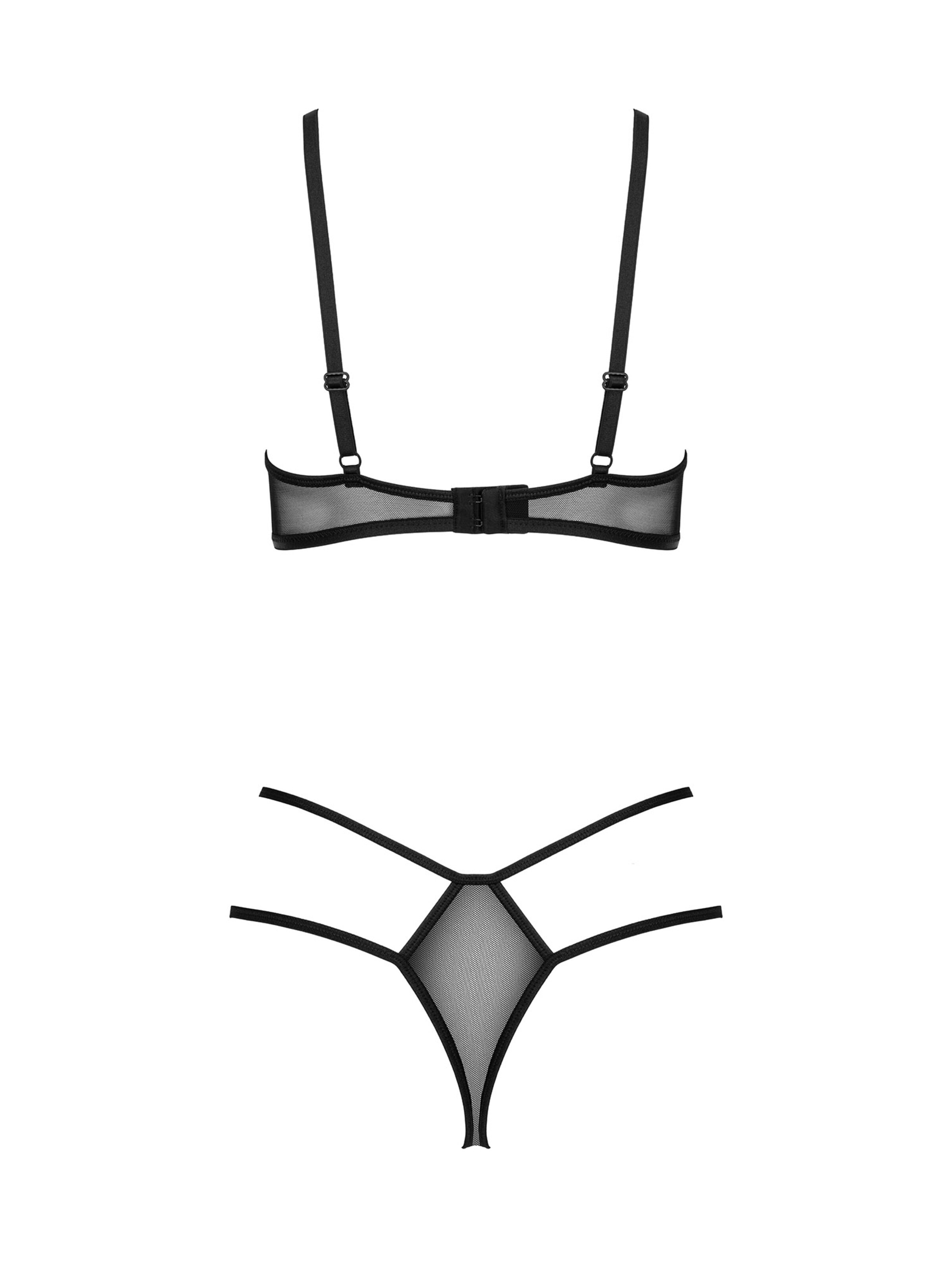 SpaLeXLine Balconette Underwear Sets 'Sinon' in Black