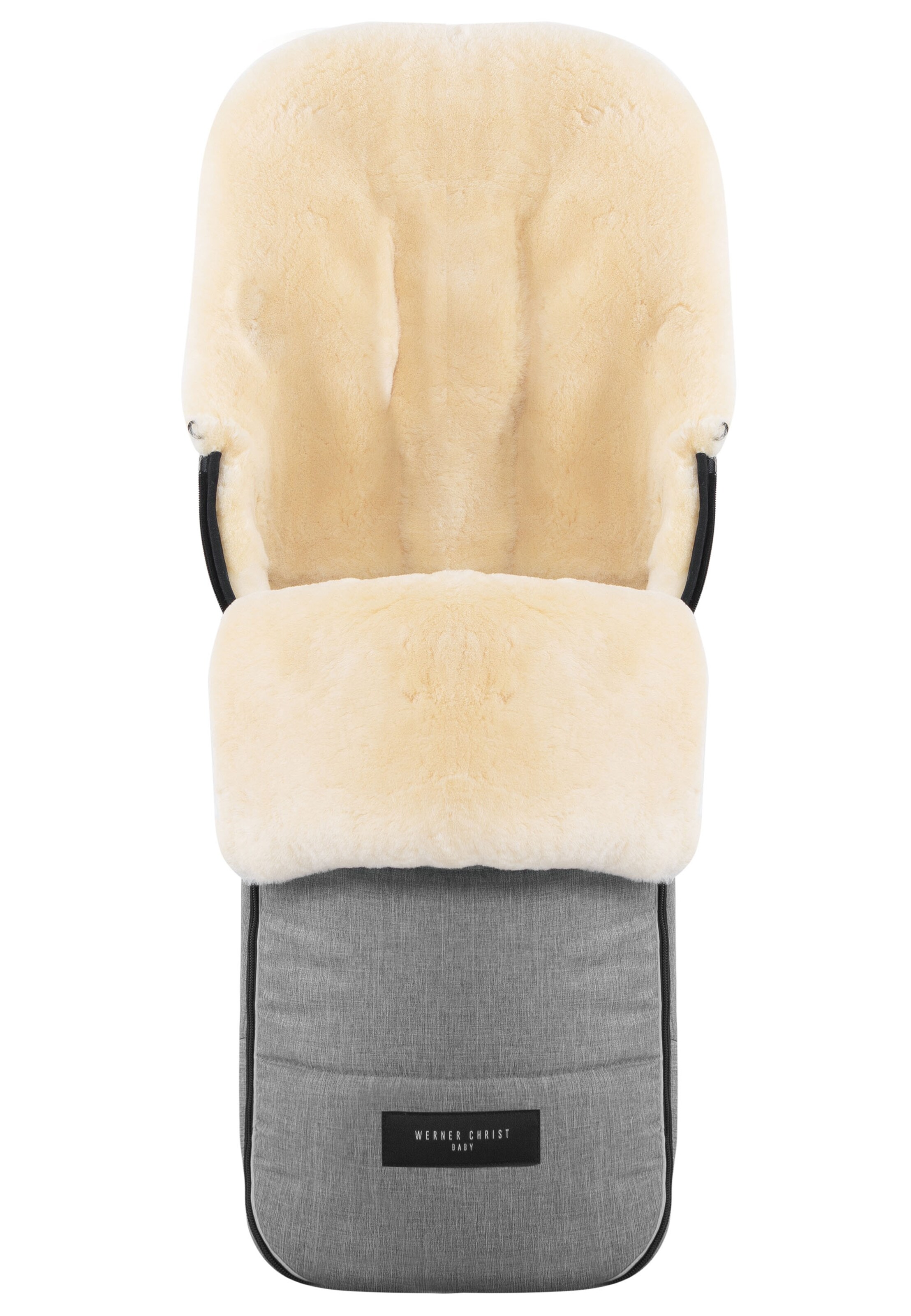 Werner Christ Baby Pushchair Accessories 'FLIMS' in Grey: front