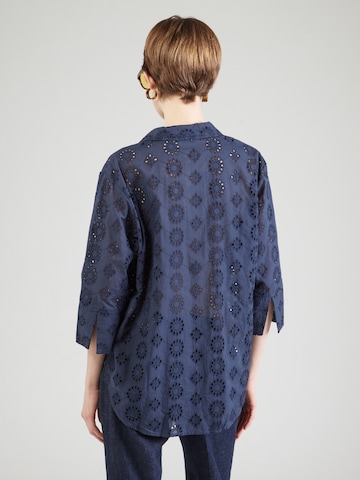 JDY Blus 'Tallie' i blå